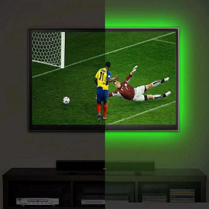 Univerzális USB LED szalag, TV háttérvilágítás, távirányítóval (BBV) - Image 4