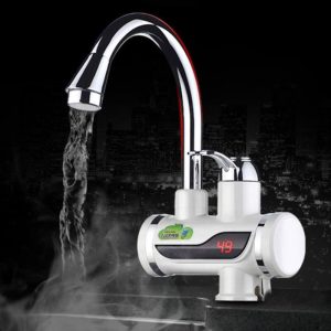 LED kijelzős átfolyós vízmelegítő 3 kW teljesítménnyel, függőleges csatlakozóval (BBL) - Image 4