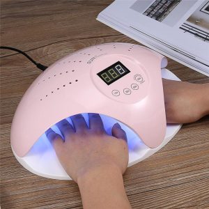 Digitális kijelzős kétkezes műkörmös LED UV lámpa érzékelővel, időzítővel (BBV) - Image 10