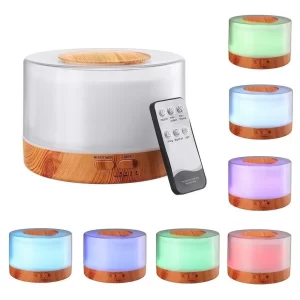 Aroma párásító/diffúzor színes LED 500 ml (BBV) - Image 3