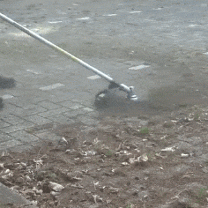 Térkő tisztító, gyomeltávolító kefe fűkaszához - 15 cm (BBV) (BBL) (BBA) - Image 4