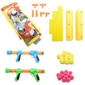 Céllövő játékfegyver felállítható táblával, szivacstölténnyel -POWER SHOOTER (BBJ) - Image 4