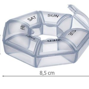 Kerek gyógyszeradagoló doboz heti kiosztással (BBKM) - Image 4