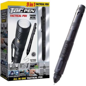 TAC PEN Multifunkciós, túlélő eszköz - toll méretű zseblámpa, vágószerszám és üvegtörő (BBV) - Image 3