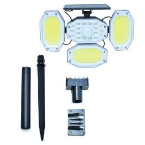 Távirányítós, mozgásérzékelős szolár LED lámpa (BBV) - Image 4