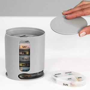Gyógyszeradagoló torony a hét minden napjára - gyógyszerek, vitaminok, étrend kiegészítők rendszerezésére és tárolására (BBM) - Image 7