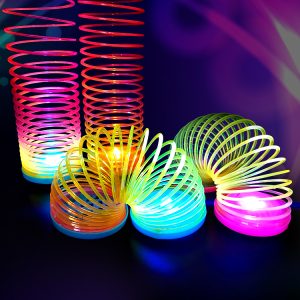 Szivárványszínű, világító, égbolt mintás lépcsőjáró rugó (BBJ) - Image 5