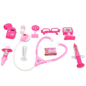 Pink orvosi készlet műanyag bőröndben - doktoros játék (BBJ) - Image 3