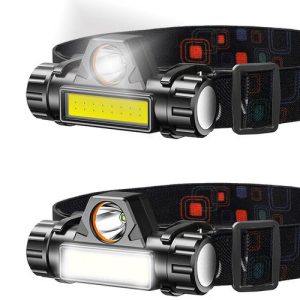 Mini strapabíró akkus fejlámpa 2 LED-es, mágneses - 200 lm (BBV) (BBL) - Image 13