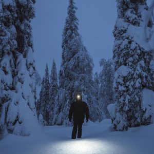 Mini strapabíró akkus fejlámpa 2 LED-es, mágneses - 200 lm (BBV) (BBL) - Image 4