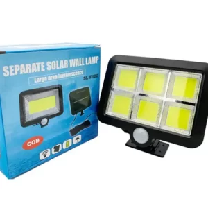 SL-F120 Kültéri COB LED napelemes fali lámpa, mozgásérzékelővel (BBL) - Image 12