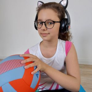 Cicafüles vezeték nélküli fejhallgató – fekete (BBD) (BBV)(BBJH) - Image 7