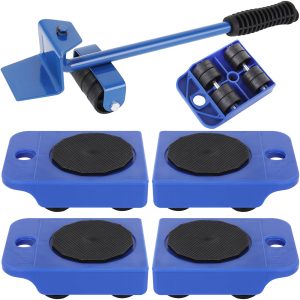 Gurulós bútor mozgató alátét készlet emelővel (BBL)