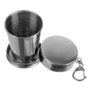 2in1 összecsukható, mini pohár és kulcstartó - max 80 ml (BBL) - Image 7