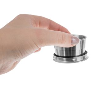 2in1 összecsukható, mini pohár és kulcstartó - max 80 ml (BBL) - Image 6