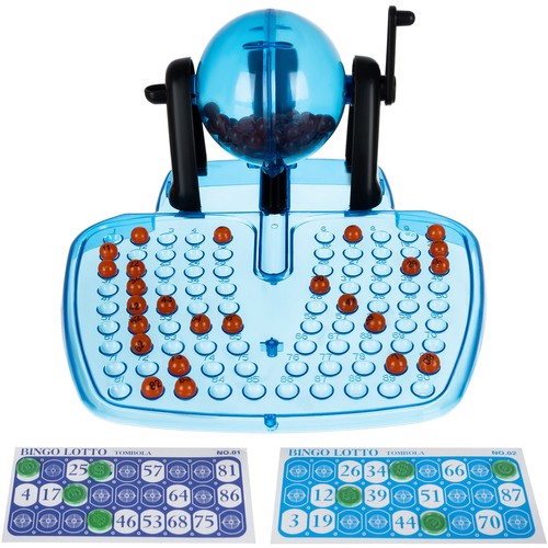 Családi Bingo társasjáték sorsoló géppel (BB1556) (14)
