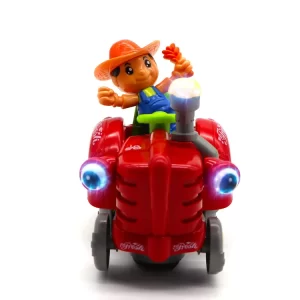 Zenélő és világító traktoros figura hintázó-döcögő mozgással (BBJ) - Image 6