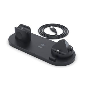 Multifunkciós töltőállomás 4 eszköz egyidejű, vezeték nélküli töltésére (BBV) - Image 6