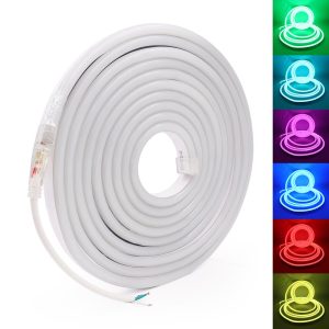 Telefonról vezérelhető 5 méteres NEON jellegű flexibilis LED fény szalag - fénycsík (BBV) - Image 3