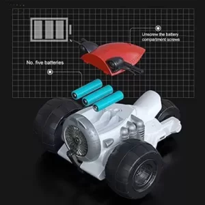 Zenélő és világító cross motoros kaszkadőr figura (BBJ) - Image 4