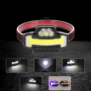 W685 multifunkciós LED fejlámpa beépített akkumulátorral - brutál fényerő (BBV) (BBL) - Image 4