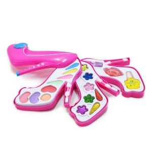 3 szintes tűsarkú formájú smink készlet gyerekeknek - összecsukható (BBJ) - Image 4