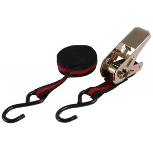 4 db-os racsnis spanifer - 4,1 m X 25 mm - 50 kg teherbírás, rakományrögzítő (BBL) - Image 4