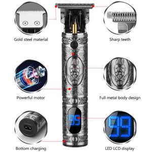 VGR V-228 professzionális akkumulátoros hordozható szakáll-, és hajvágó (BBV) - Image 4