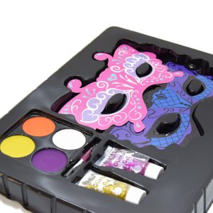 Jelmezbál szett gyermekeknek maszkokkal, glitterrel és arcfestékkel (BBJ) - Image 5