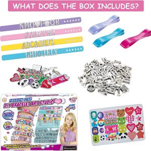 Csináld magad: trendi karkötő készítő szett kislányoknak - több mint 95 elemmel (BBJ) - Image 6