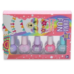Lamma Fun lehúzható party körömlakkok kislányoknak - 5 db-os szett (BBJ) - Image 3