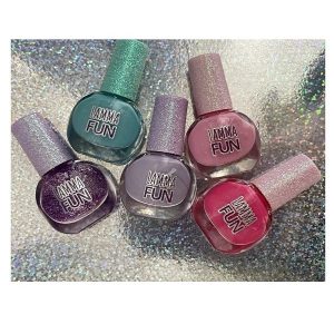 Lamma Fun lehúzható party körömlakkok kislányoknak - 5 db-os szett (BBJ) - Image 5