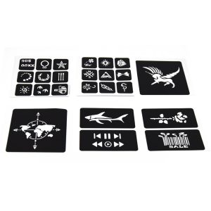 Beauty Bomb tetoválás készítő készlet gyerekeknek - vagány matricákkal, csillámokkal -könnyen lemosható (BBJ) - Image 3