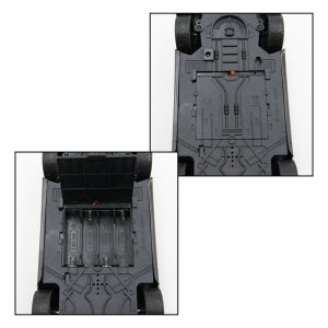 Távirányítós modell sportautó, kormánnyal és pedállal, világító első fényszórókkal (BBJ) - Image 7