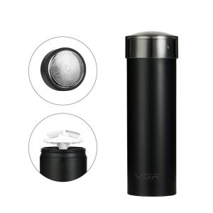 VGR V-339 professzionális mini vezeték nélküli elektromos férfi borotva - tenyér nagyságú, könnyen hordozható (BBV) - Image 3