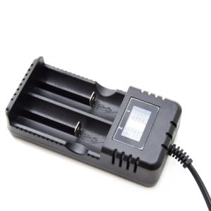 Dupla akkumulátor töltő digitális kijelzővel, 2.4A töltőáram - HD-8991B (BBV) - Image 3