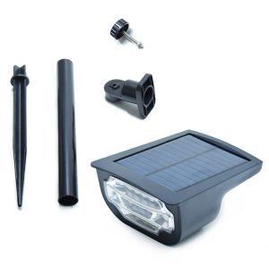 Energiatakarékos, napelemes, színváltós kerti lámpa - igény szerint leszúrható vagy falra szerelhető (BBL) - Image 4