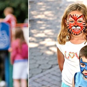 Gyermek arcfestő készlet 6 vidám színnel (BBJ) - Image 4