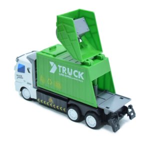 Kukás autó dönthető konténerrel, távirányítóval és fényhatásokkal (BBJ) - Image 3