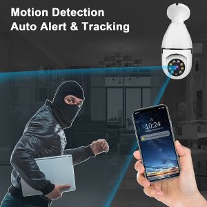 Villanykörtének álcázott biztonsági kamera telefonos applikáción nézhető képpel (BBV) - Image 7