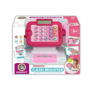 14 részes játék pénztárgép játék pénzzel, digitális kijelzővel és hanghatásokkal (BBJ) - Image 4