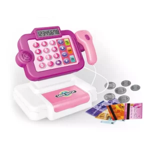 14 részes játék pénztárgép játék pénzzel, digitális kijelzővel és hanghatásokkal (BBJ) - Image 3