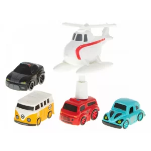 Car adventure izgalmas játék autópálya szett 4 db kisautóval és helikopterrel (BBJ) - Image 16