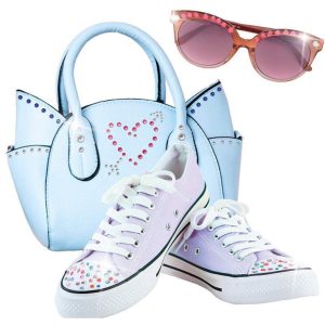 Gyémántos hajdíszítő szett - játék hajvasaló strasszkövekkel kislányoknak (BBJ) (BBMJ) - Image 4