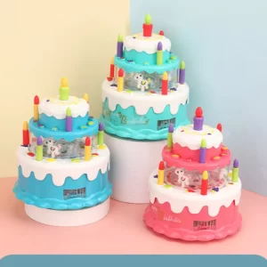 Világító és zenélő játék szülinapi torta gyerekeknek (BBJ) - Image 4