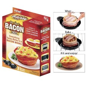 Baconkosár készítő sütőforma - szalonnatál sütő eszköz - 2 db-os készlet (BBM) - Image 6