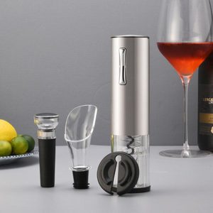 Elektromos dugóhúzó, dekantáló és frissen tartó készlet borokhoz (THM) (BBV) - Image 4