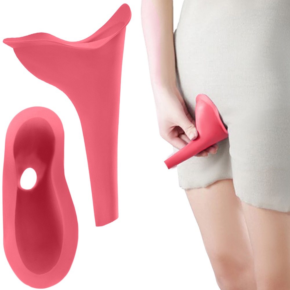 Hordozható intim tölcsér nőknek – 14,5x10cm, rózsaszín szín (BB-2418) (5)