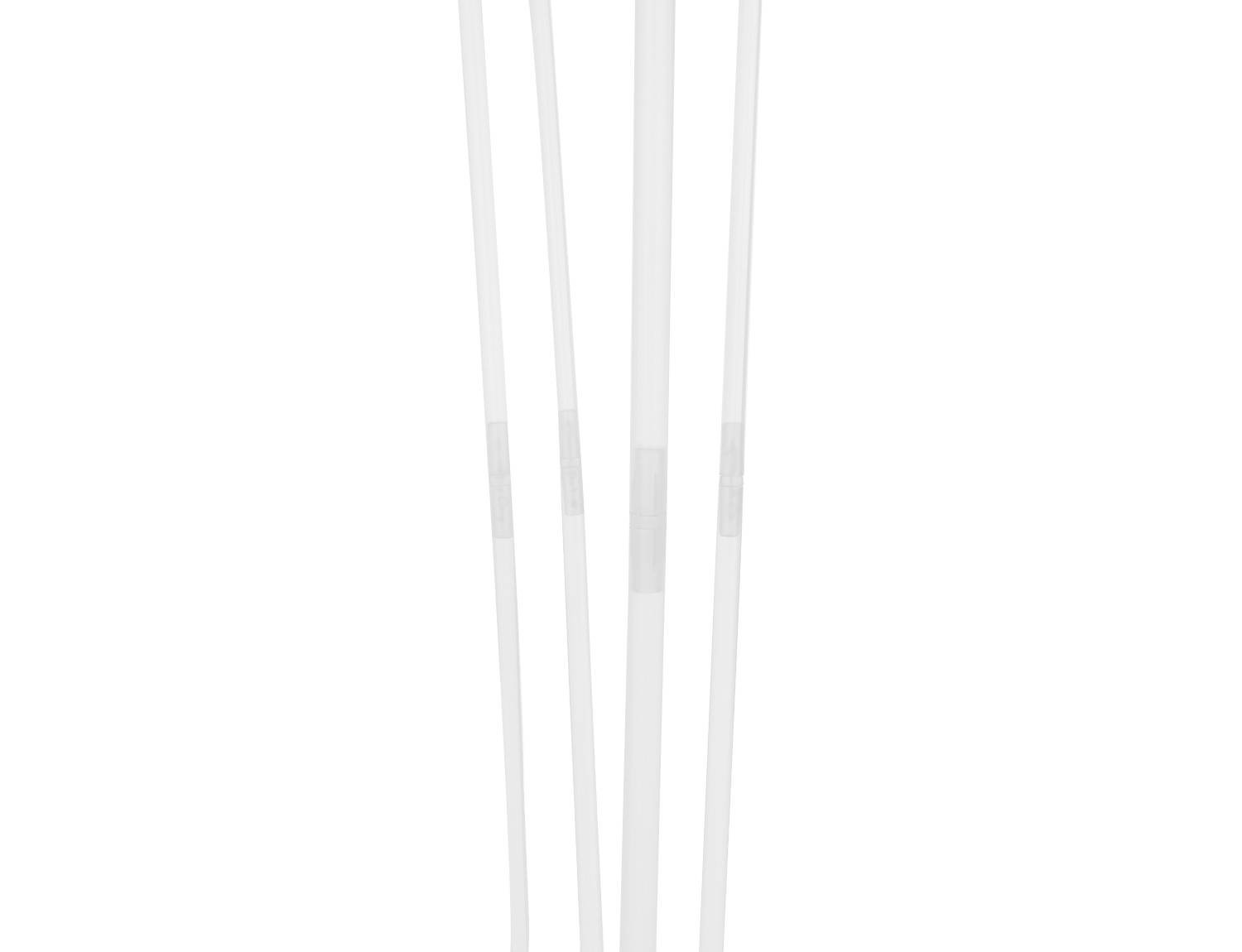 Könnyen összeszerelhető léggömbállvány 7 darab lufira – 17 x 93cm, fehér színű (BB-11417) (3)