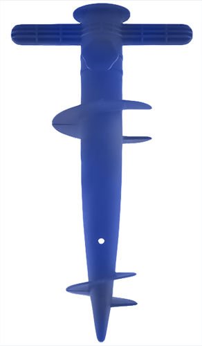 Műanyag, földbe szúrható horgony, napernyőhöz, ernyőhöz, szárítóhoz – 30 x 16cm (BB-3408) (8)